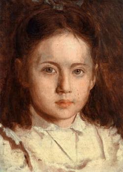 伊凡 尼古拉耶維奇 尅拉姆斯柯依 Portrait of Sonya Kramskaya the Artist's Daughter 伊凡 尼古拉耶維奇 尅拉姆斯柯依 Portrait of Sonya Kramskaya the Artist's Daughter